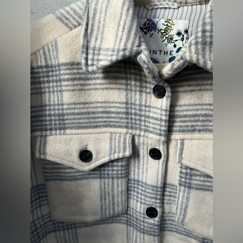 MUNTHE Cosma Wool Blend Coat In Nature Size 4 New - Picture 3 of 10